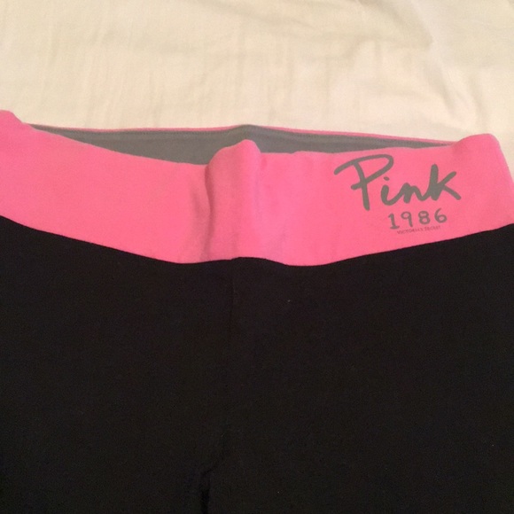 Yoga pants - black and pink - Picture 2 of 2